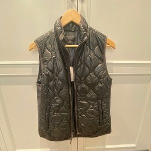 J. Crew puffer vest with tag